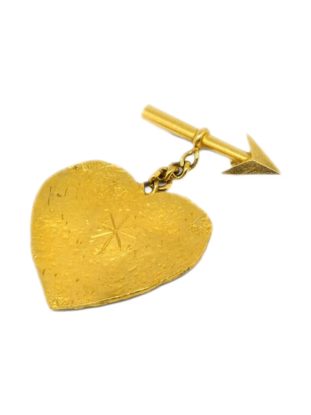 Pre-owned Chanel 1993 Bow And Arrow Brooch