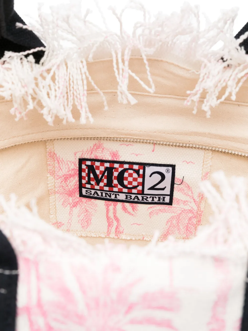 Mc2 Saint Barth Canvas Vanity Beach Bag