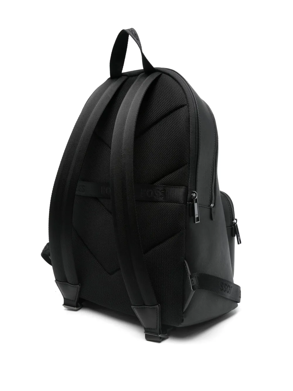 BOSS Rugzak met monogram-patroon Zwart
