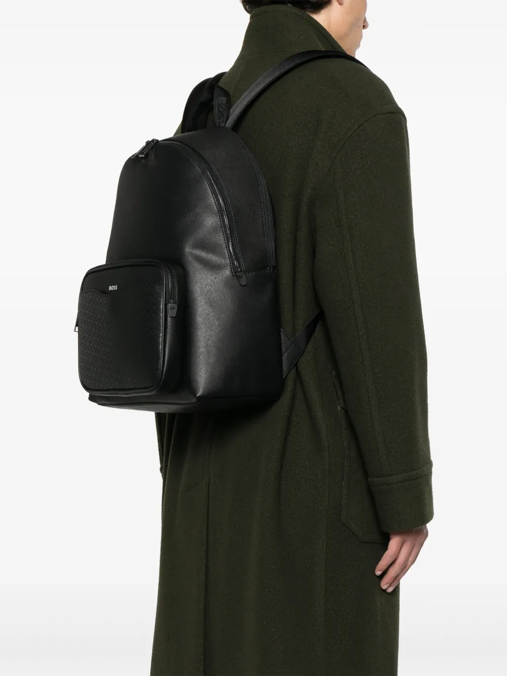 BOSS monogram-patterned backpack | Image 2
