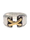 Hermès Pre-Owned 1990-2000s 18K gold Mexico ring - Silver