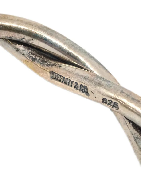 Tiffany & Co. Pre-Owned 1990-2000s ツイスト バングル | シルバー