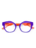 Face À Face round-frame glasses - Orange