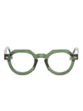 Ahlem Petits Champs geometric-frame glasses - Green