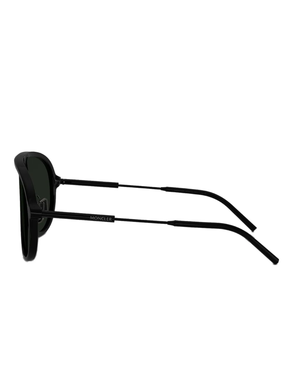Moncler Eyewear Zonnebril met piloten montuur Zwart