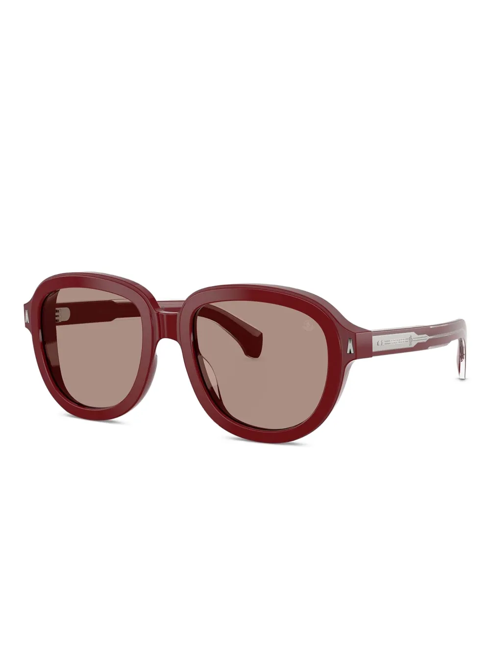 Moncler Eyewear Bril met oversized montuur - Rood