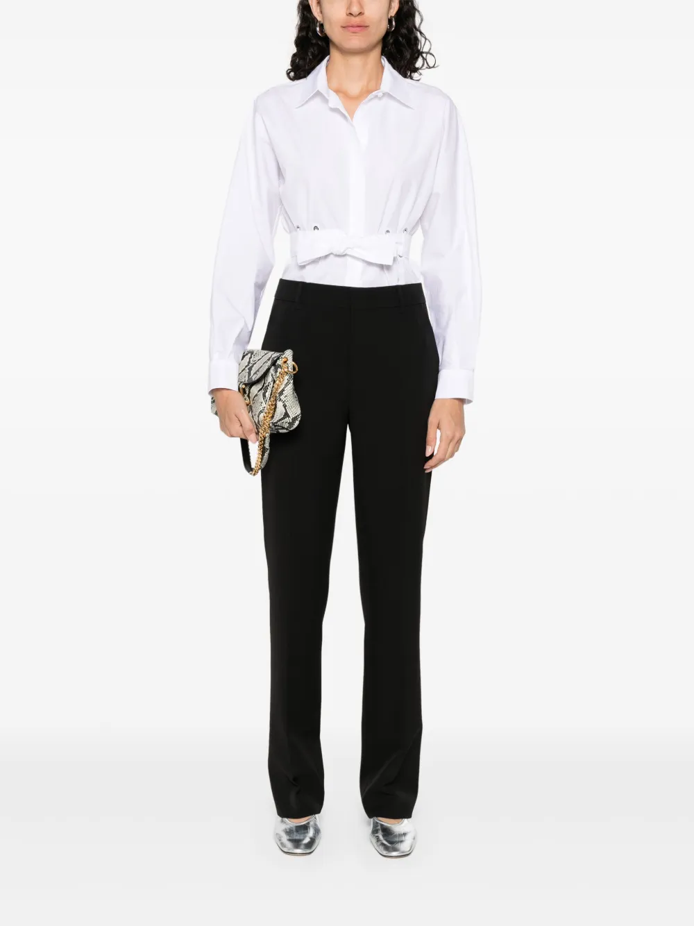 MOSCHINO JEANS Straight broek - Zwart