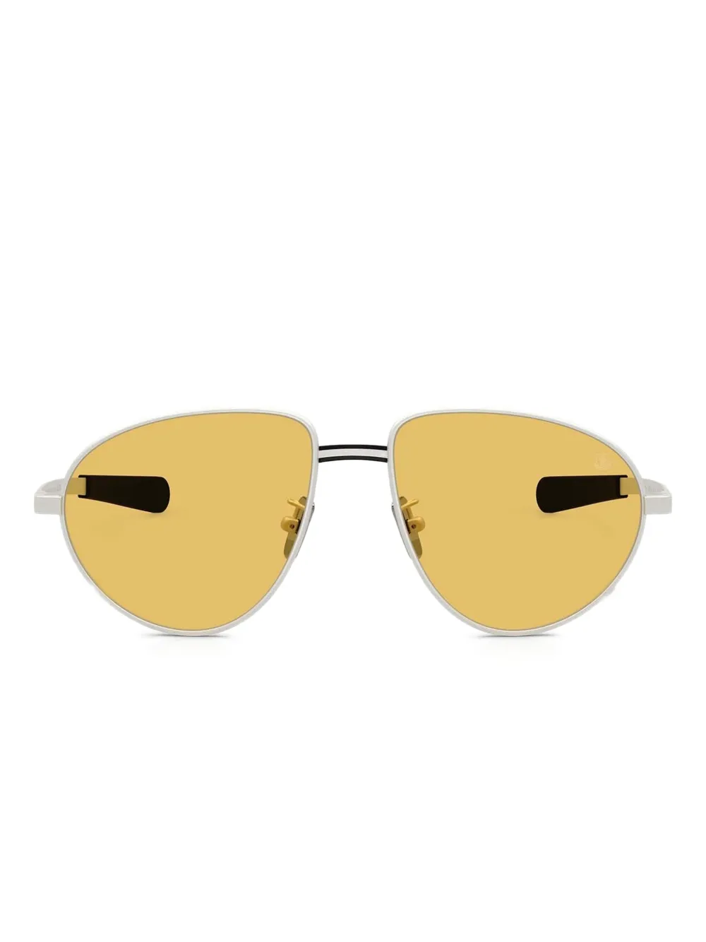 Moncler Eyewear Vizla zonnebril met metalen montuur Grijs