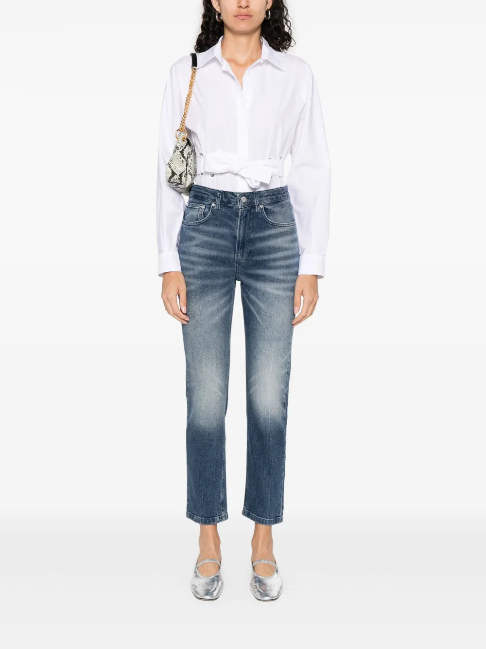 MOSCHINO JEANS Straight jeans - Blauw