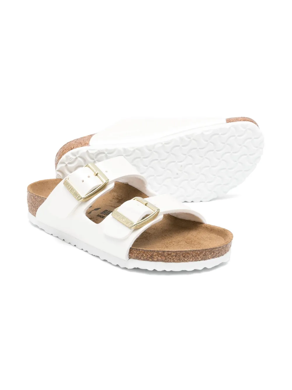 Birkenstock Kids Arizona sandalen - Wit
