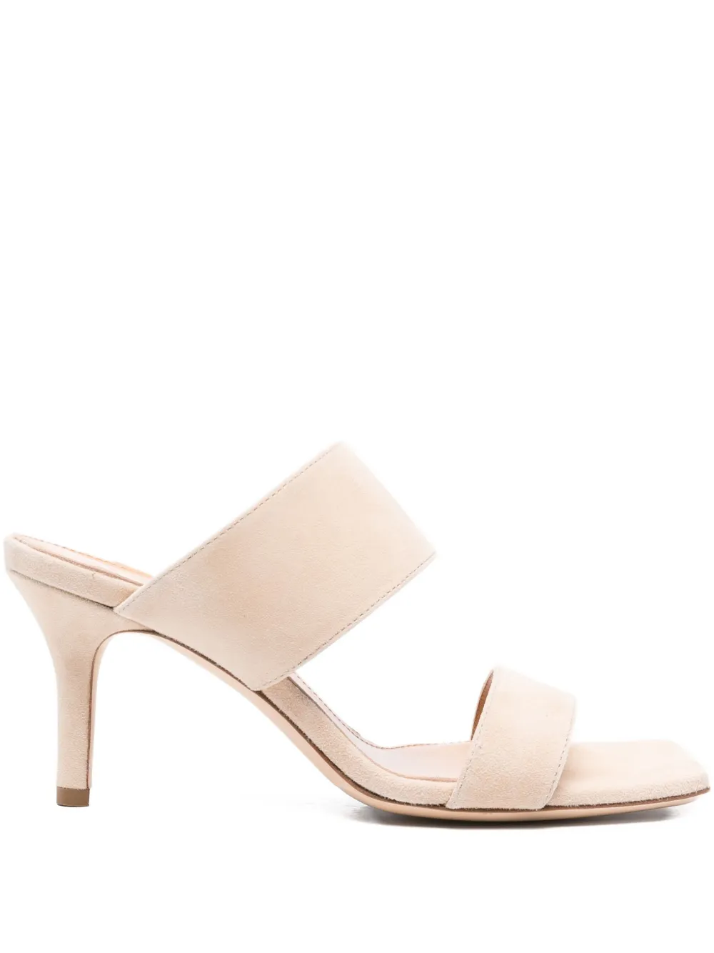 Aeyde 75mm Varvara suede sandals Beige