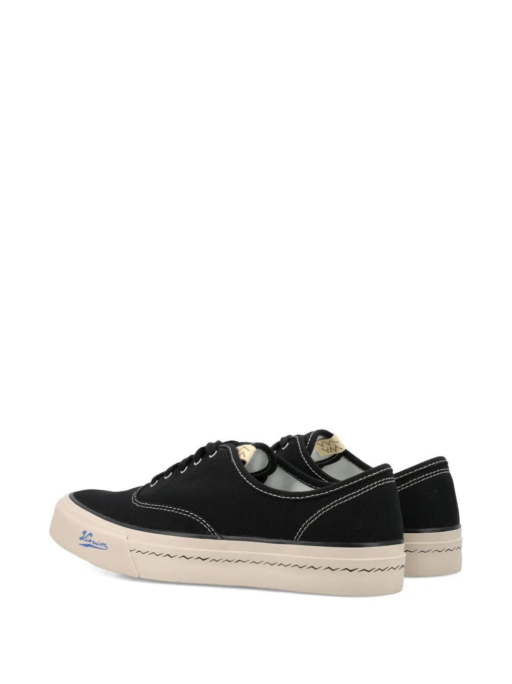 visvim cotton sneakers Black