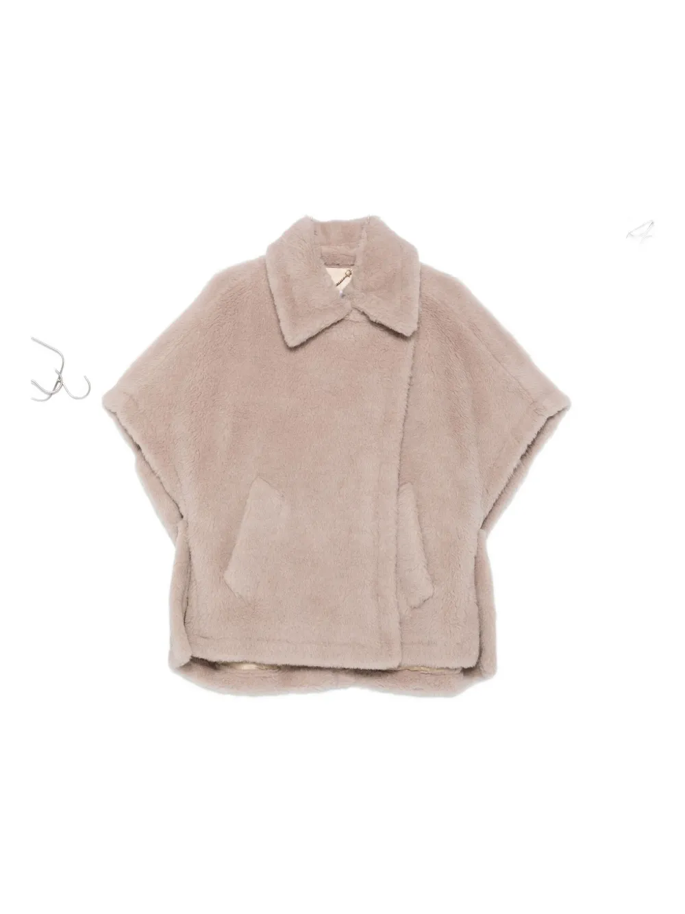 Max Mara Tebe Teddy cape - ニュートラル Max Mara Tebe Teddy cape - ニュートラル