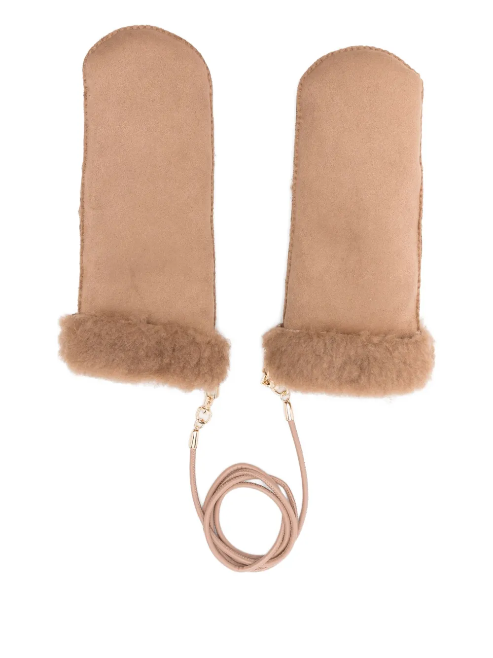 Max Mara ムートンスタイル ミトン | ブラウン | Image 1