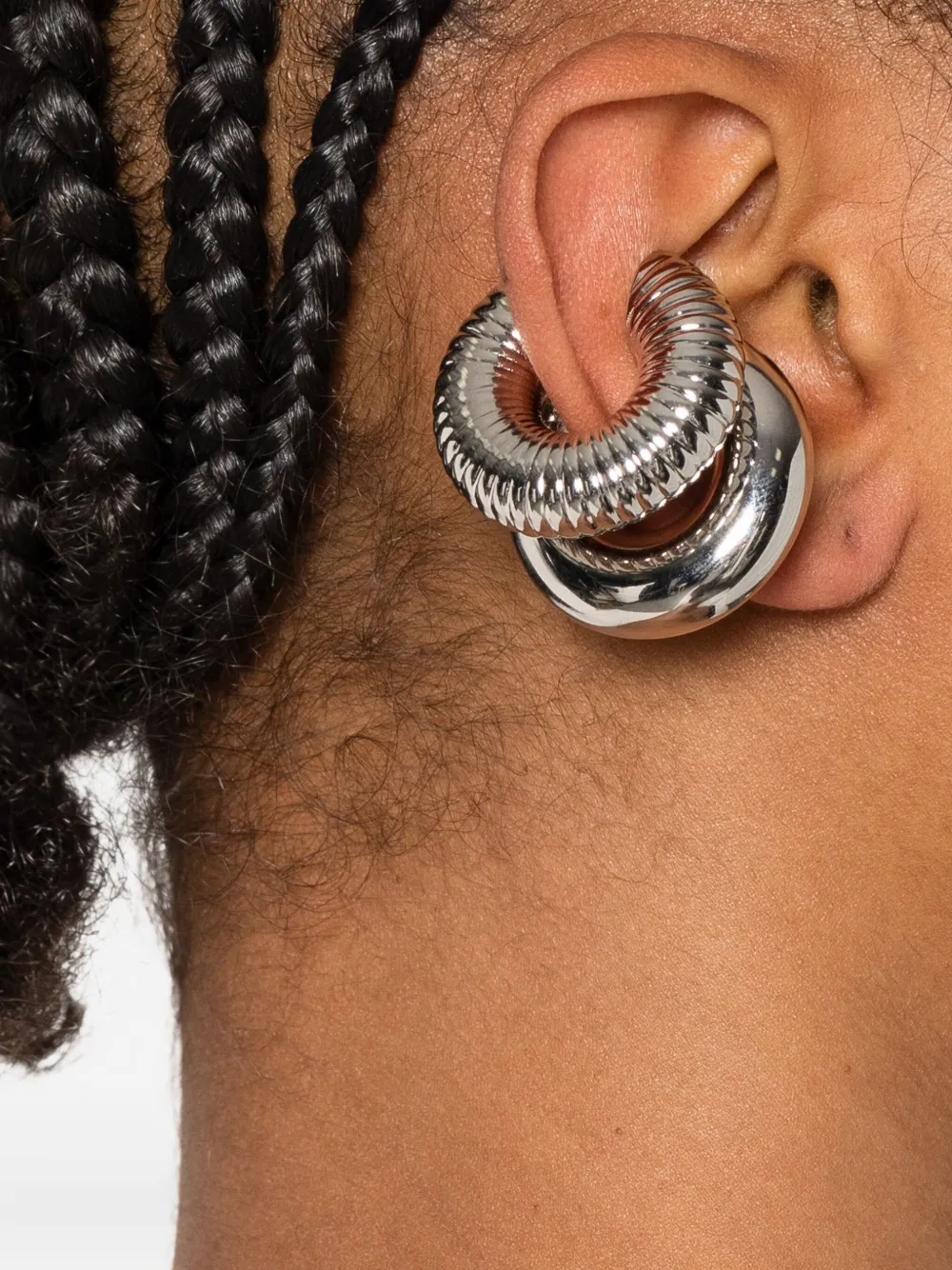 Rabanne Drie oorcuffs met gepolijste afwerking - Goud