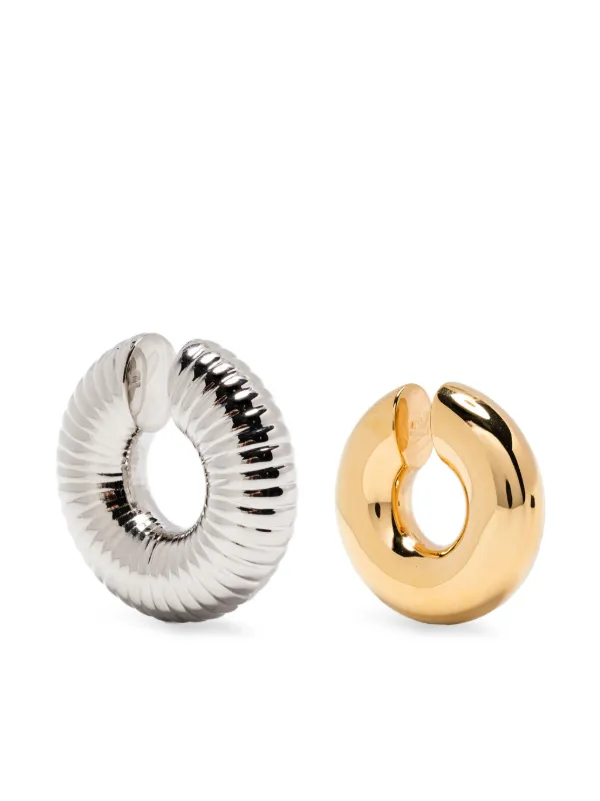 Rabanne Polished-finish Earcuffs (set of Three) in Gold
