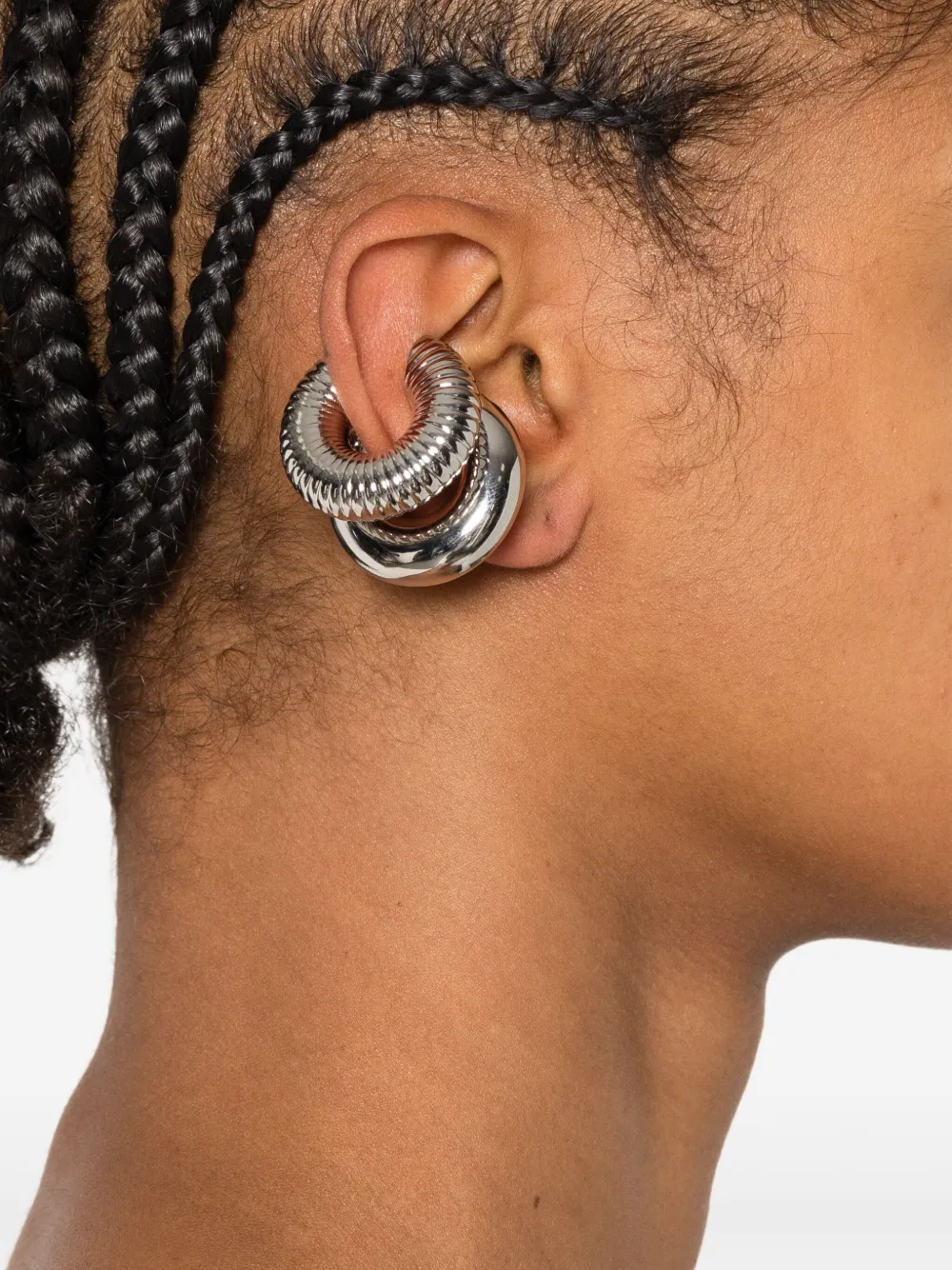 Rabanne polished-finish earcuffs (set of three) | Image 2