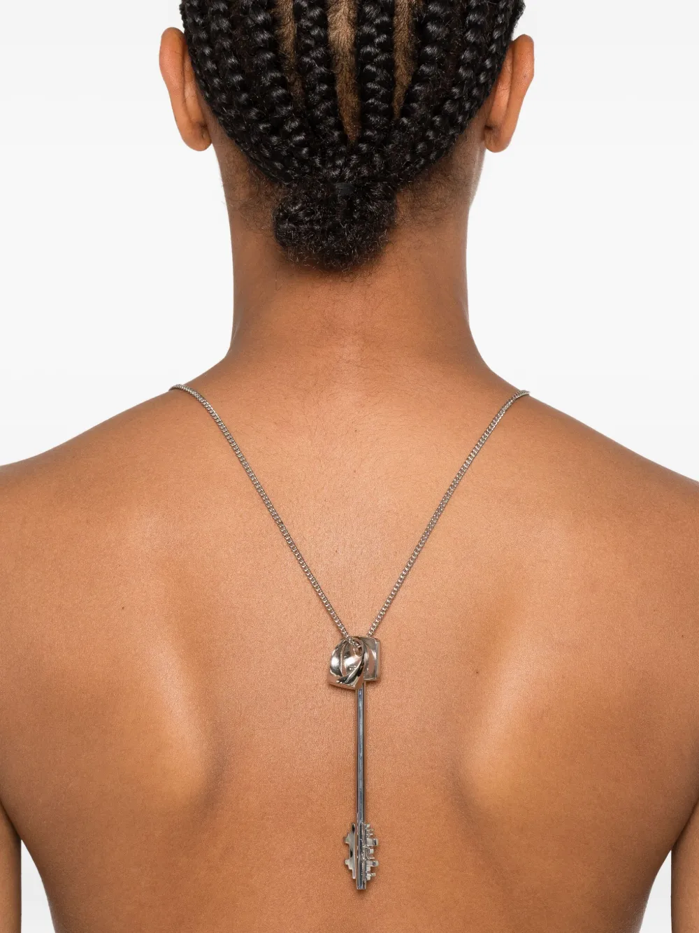 Rabanne Halsketting met hanger - Zilver