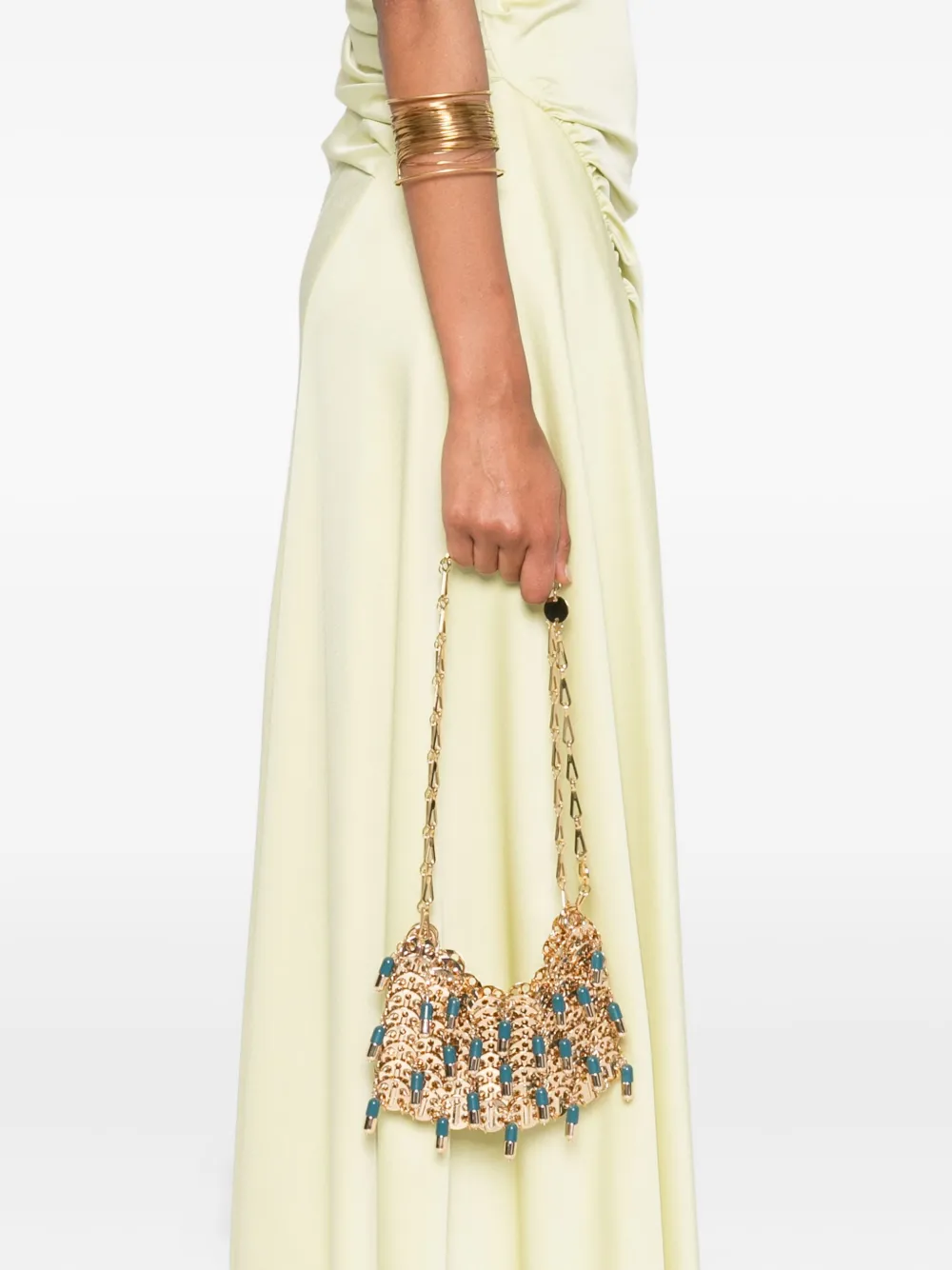 Rabanne pill-charm chain shoulder bag | Image 2