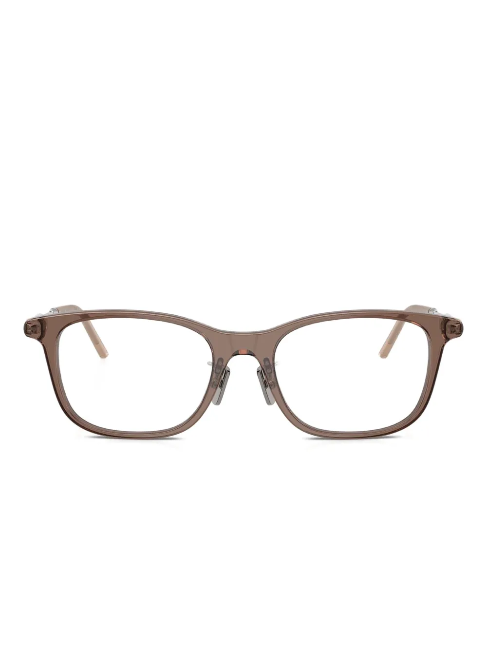 Moncler Eyewear lunettes de vue à monture carrée | marron | Image 1