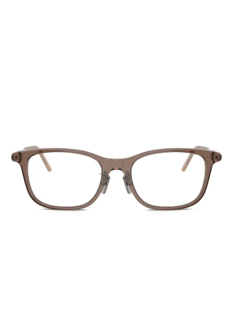 Moncler Eyewear lentes con armazón cuadrada metálica