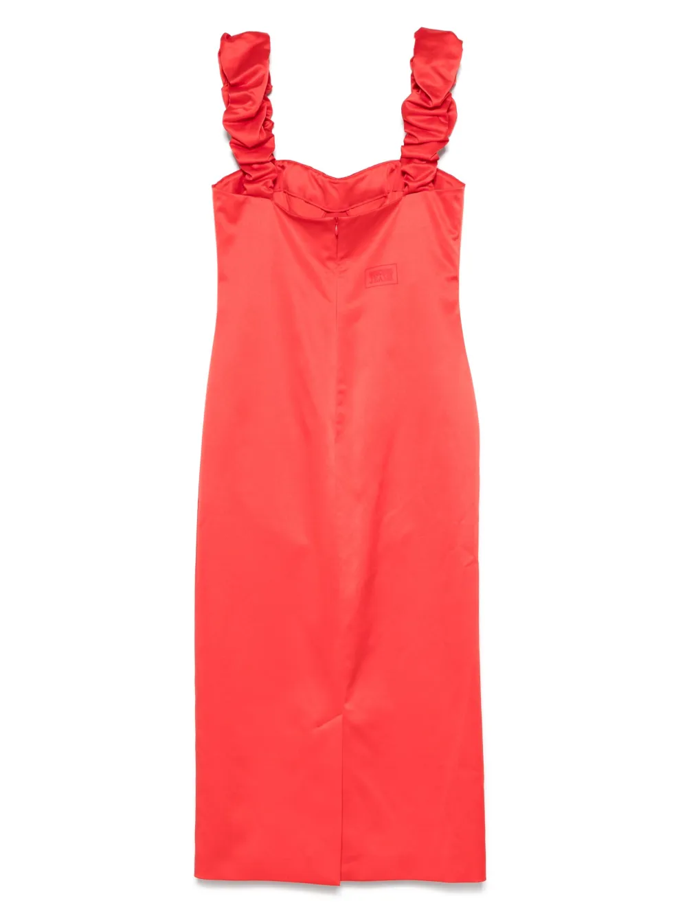 MOSCHINO JEANS stretch-design midi dress - Rood