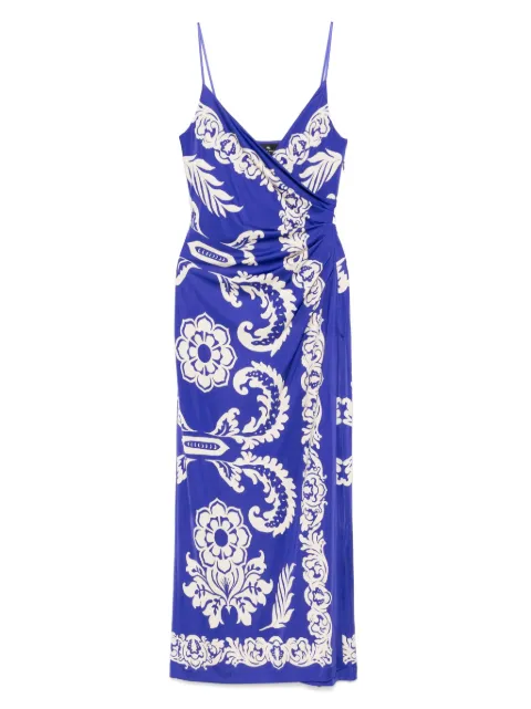 ETRO paisley-print midi skirt