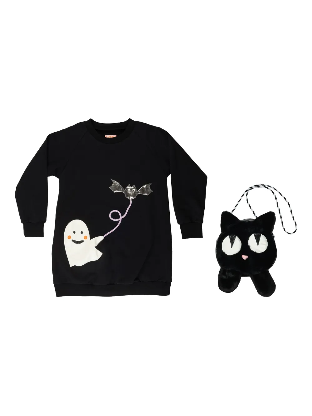 WAUW CAPOW by BANGBANG Sweater met print Zwart