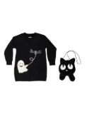 WAUW CAPOW by BANGBANG Happy Ghost dress - Black