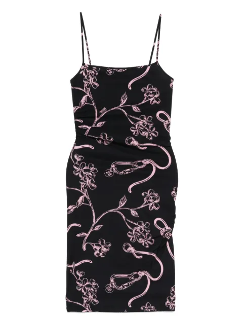 MOSCHINO JEANS vestido corto con estampado floral