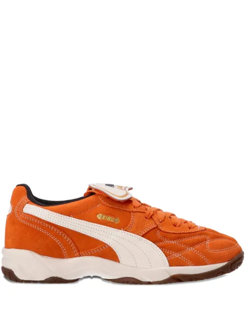 PUMA Indoor suede panelled sneakers