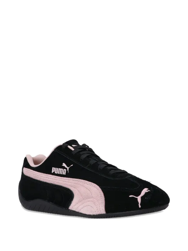 PUMA Speedcat lace-up Suede Sneakers | Black | FARFETCH