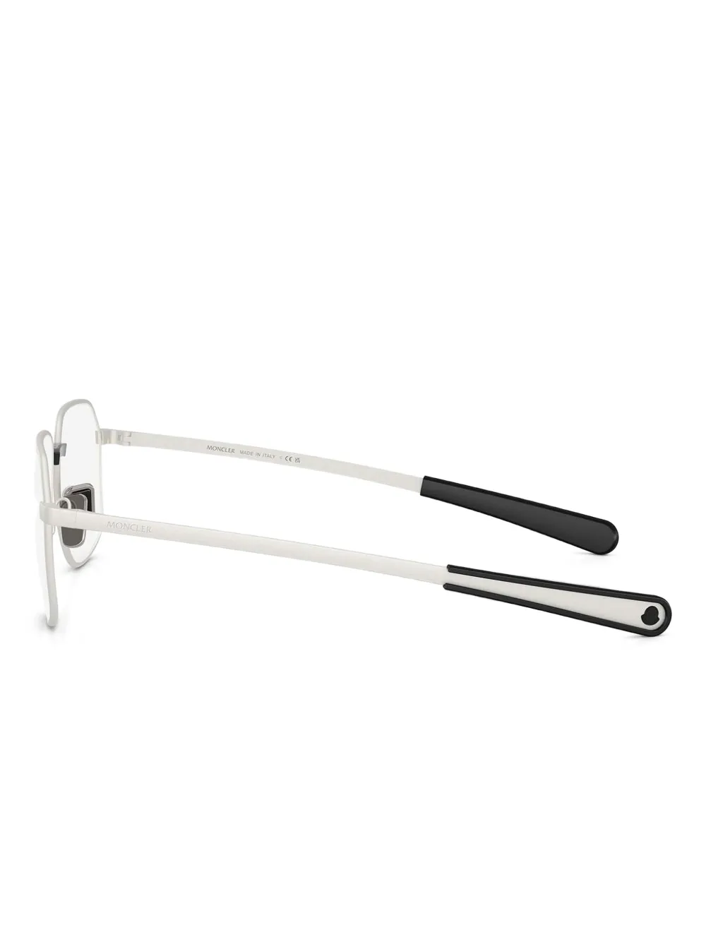 Moncler Eyewear vierkant montuur Zilver