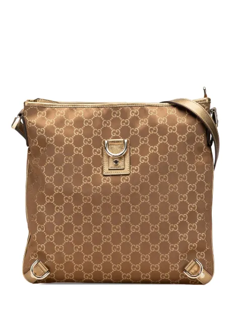Gucci Pre-Owned 2000-2015 GG Satin Abbey D Ring crossbody bag