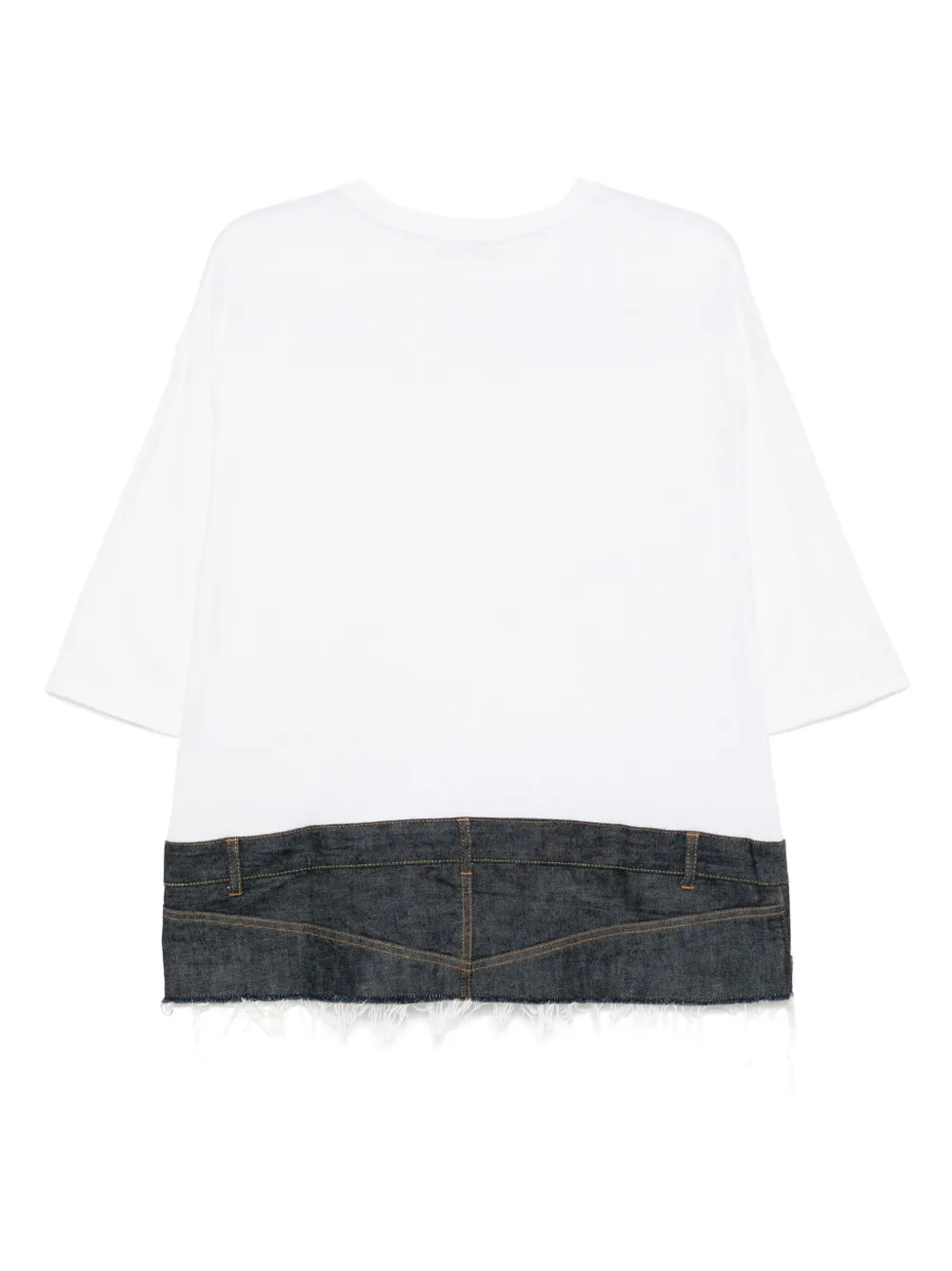 Undercover Katoenen T-shirt - Wit
