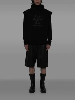 【関税込み】Olly Shinder グレー スプリット フーディ Olly Shinder Split Hoodie | Grey | FARFETCH GE