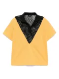 Olly Shinder hybrid lace polo - Yellow