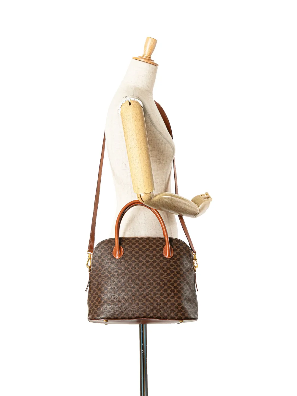 Céline Pre-Owned bolsa satchel Macadam Coated Canvas Dome 1996 | Bolsas | Image 2