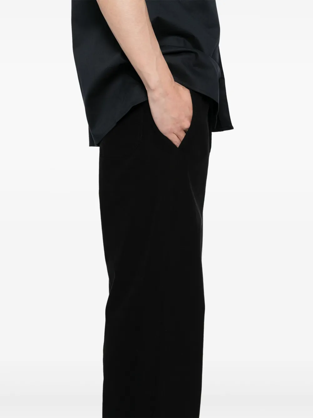 A.P.C. Katoenen broek Zwart