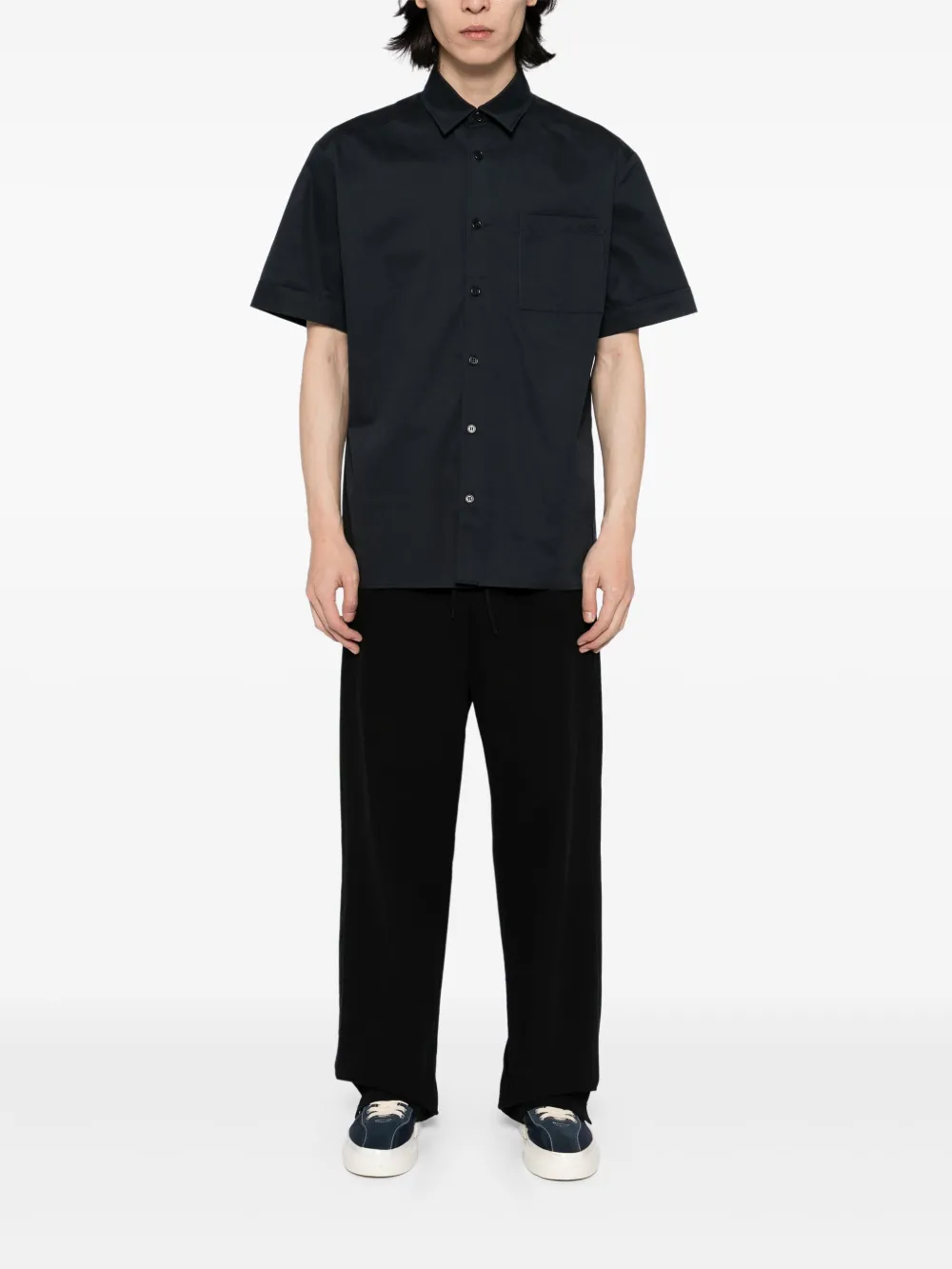 A.P.C. Katoenen broek Zwart