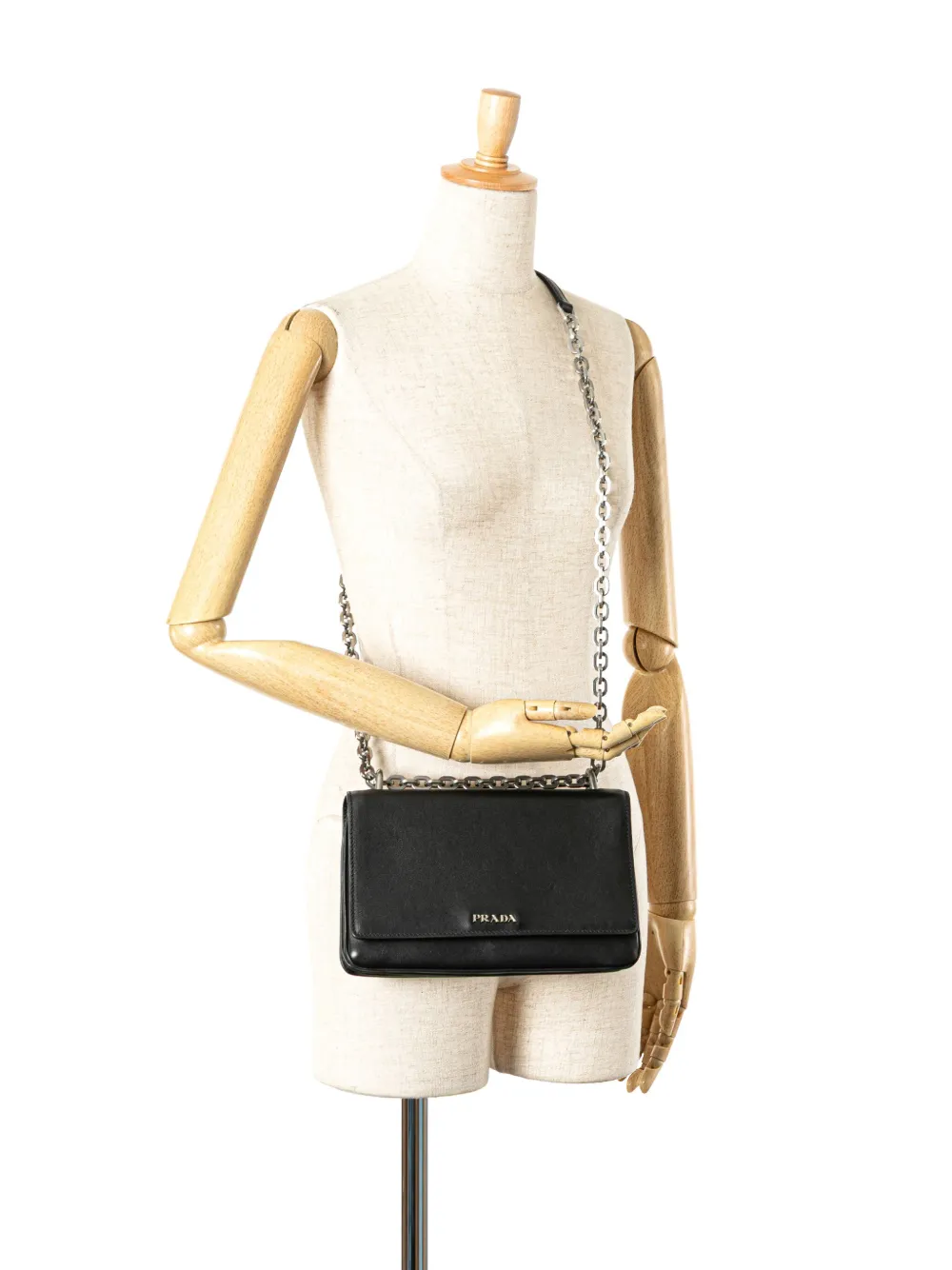 Prada Pre-Owned 2000-2024 Soft Calf Chain crossbody bag | Estilos de archivo | Image 2