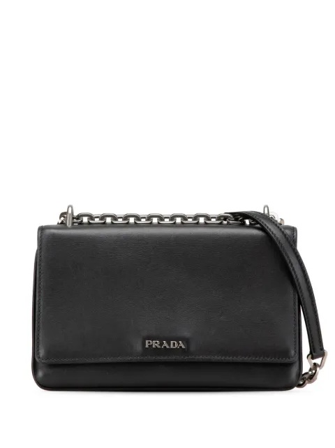 Prada Pre-Owned 2000-2024 Soft Calf Chain crossbody bag