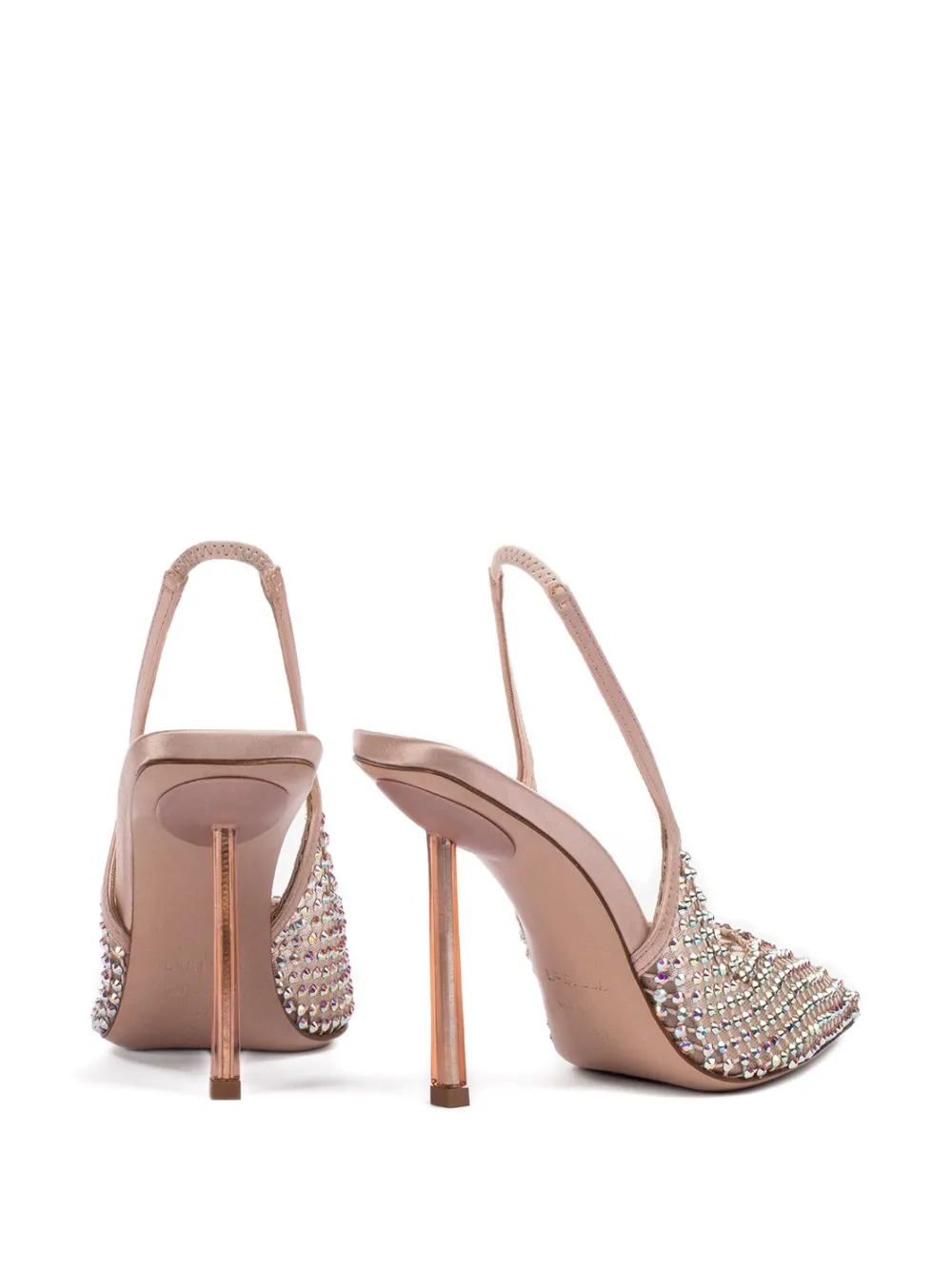 Le Silla 100 mm Gilda slingback pumps Beige