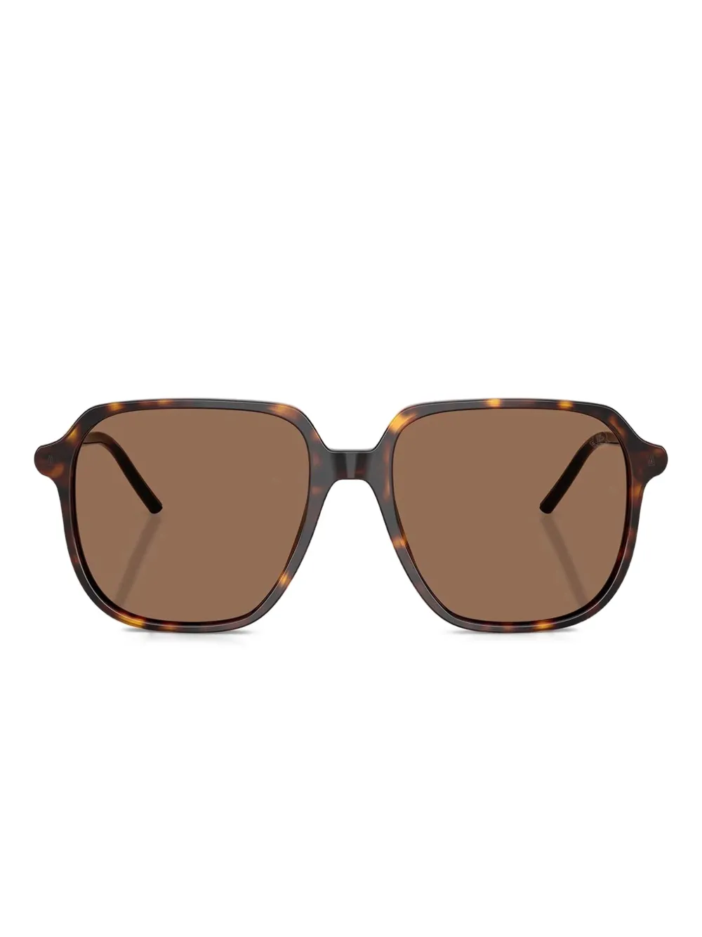 Moncler Eyewear tortoiseshell square sunglasses | Silver | Image 1