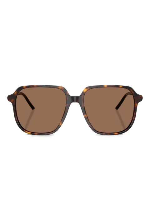 Moncler Eyewear tortoiseshell square sunglasses