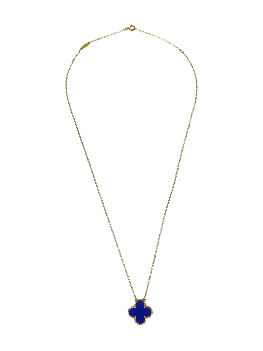 Van Cleef & Arpels Pre-Owned collier Alhambra en or jaune 18ct (années 1990-2000) | Image 2