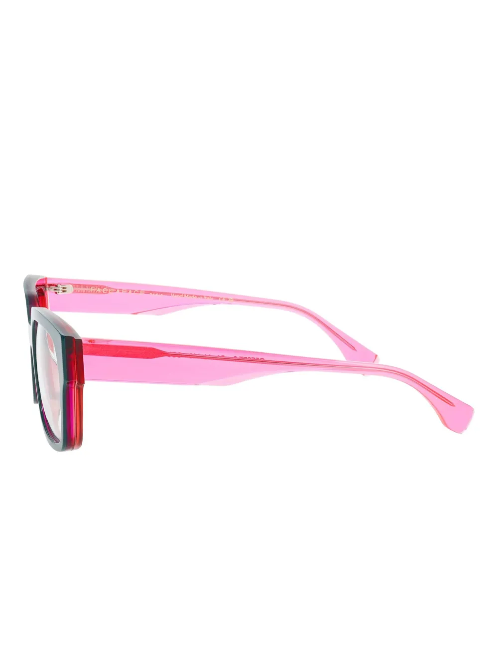 Face À Face Offset 2 Two-tone Square Glasses
