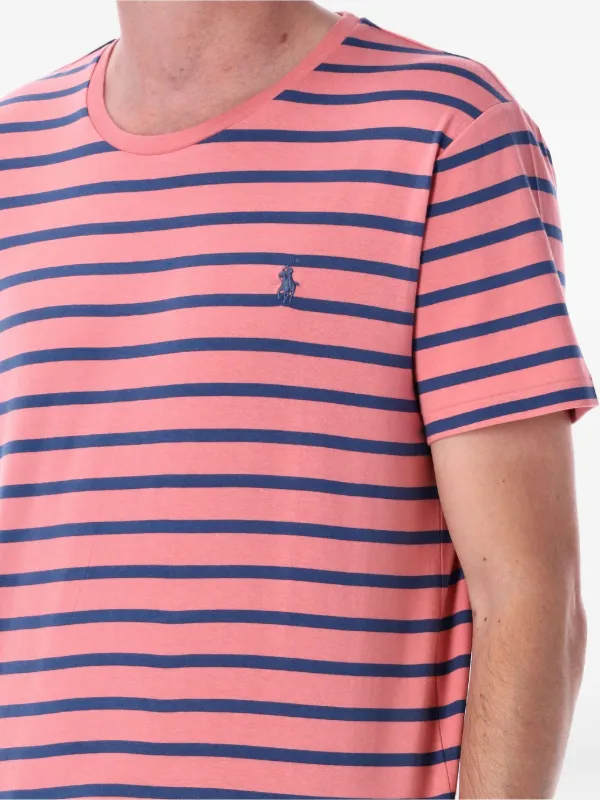 Polo Ralph Lauren Striped T-shirt | Pink | FARFETCH