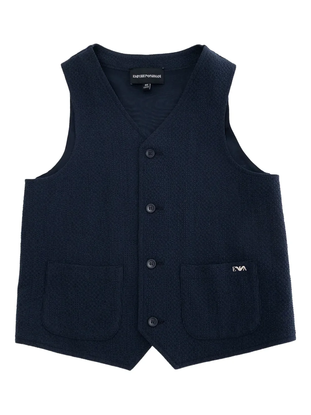 Emporio Armani Kids' Button-front Waistcoat
