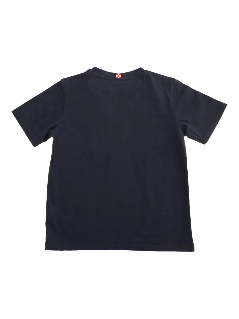 MC2 Saint Barth Kids T-shirt met logoprint Blauw